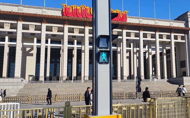 天安門可移動(dòng)式信號(hào)燈